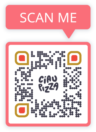 Static URL QR Code that leads to restaurant's website